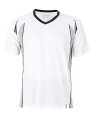 Heren Sportshirt CONA SPORTS Club Tech Tee Wit-Zwart